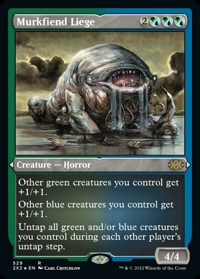 Murkfiend Liege [#529 Etched Foil] (2X2-R)