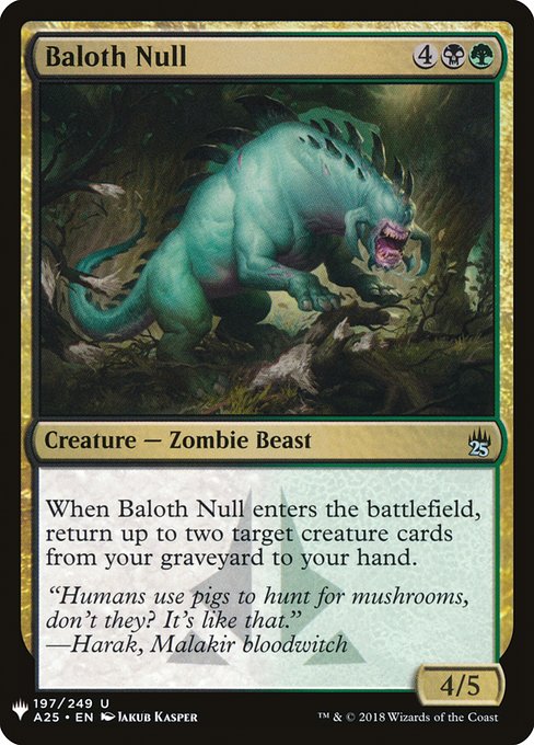 Baloth Null [Mystery Booster #1396] (A25-U)