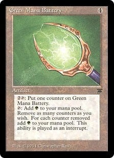 Green Mana Battery (LEG-U)