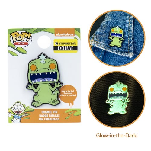 Rugrats Reptar Glow-in-the-dark Pop! Pin - EE Exclusive