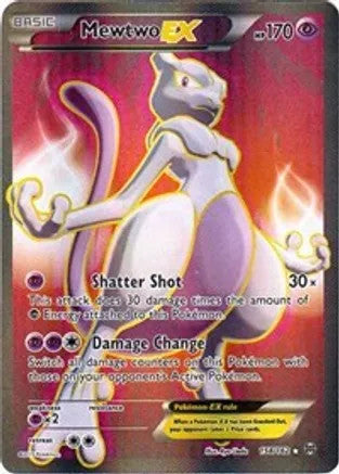 Mewtwo EX (158/162) Full Art Light Play