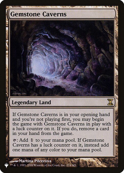 Gemstone Caverns (TSP-R-LIST)