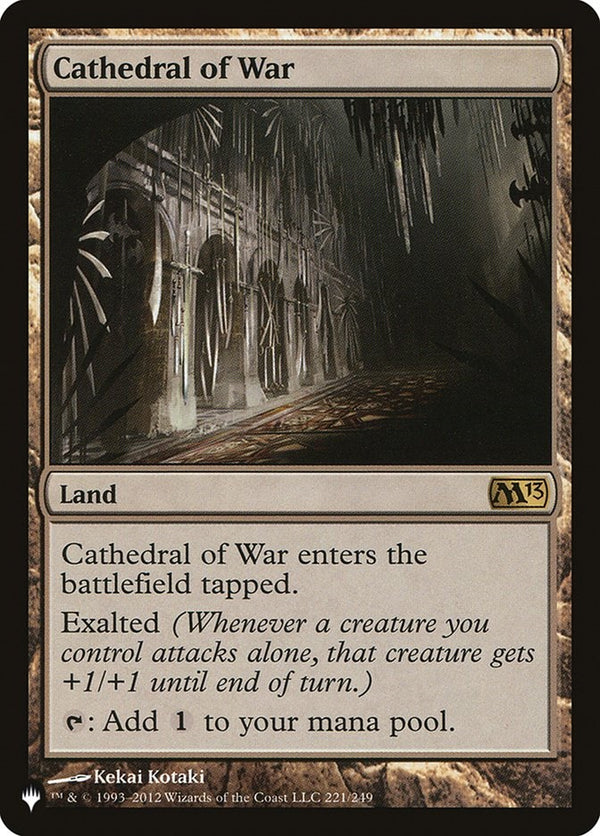 Cathedral of War (M13-R-LIST)