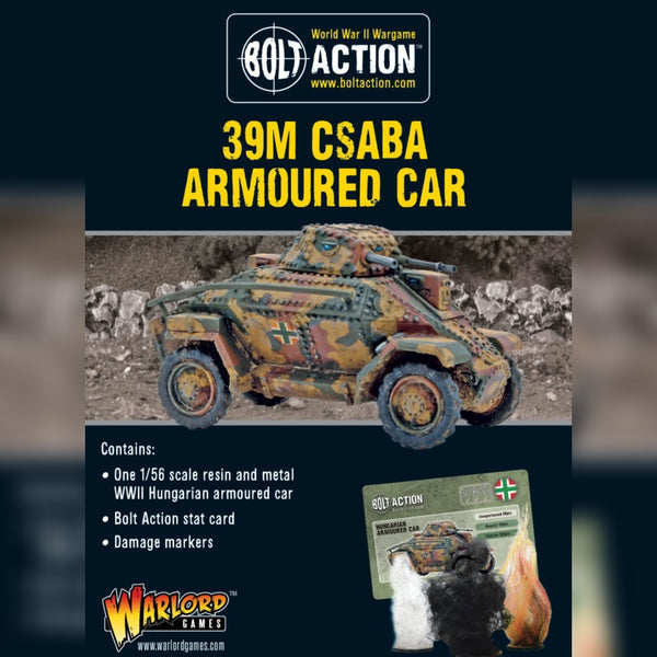 Bolt Action: 39M Csaba Armoured Car