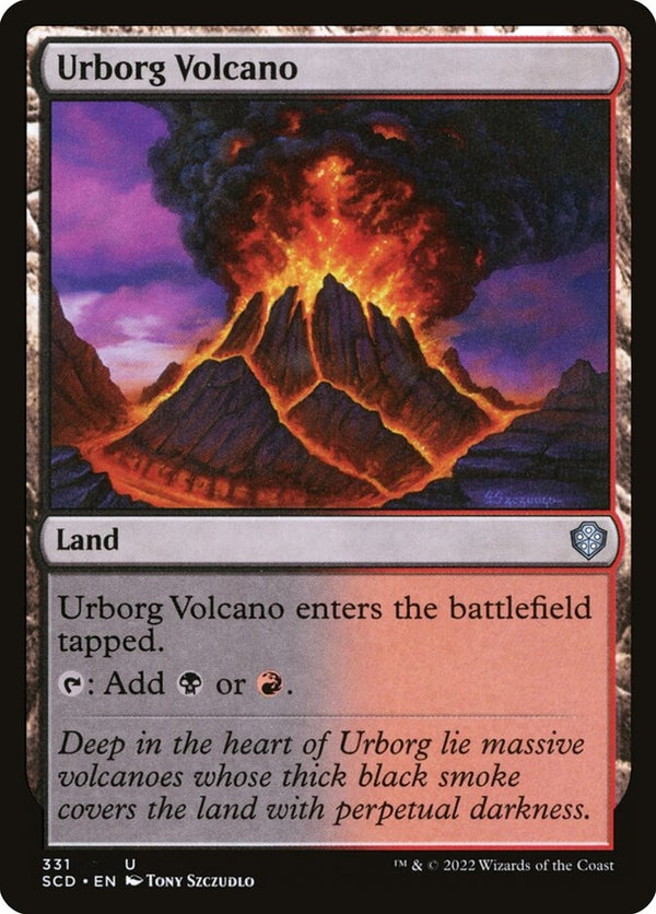 Urborg Volcano [#331] (SCD-U)