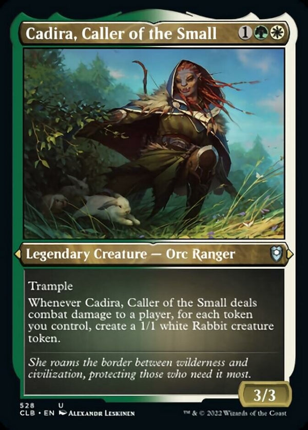 Cadira, Caller of the Small [#528 Etched Foil] (CLB-U)