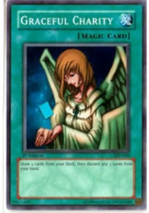 Graceful Charity (SDP-040) Super Rare - Near Mint Unlimited