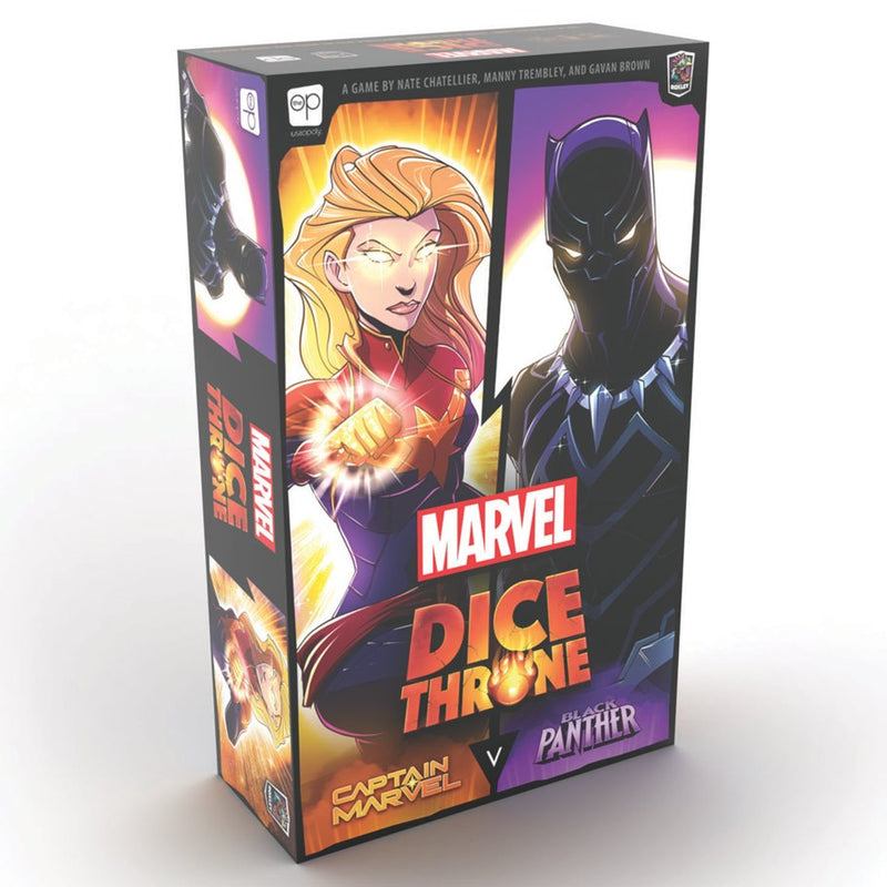 Dice Throne: Marvel - 2-Hero Box 1 (Captain Marvel V Black Panther)