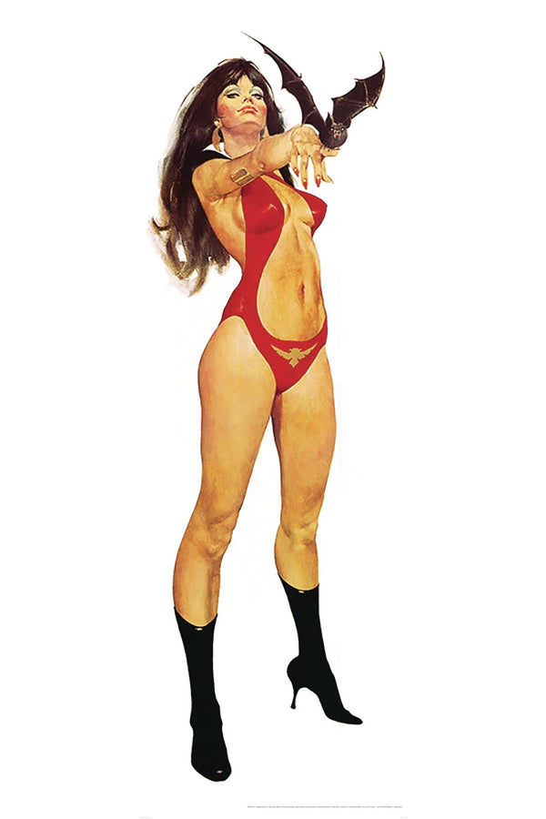 VAMPIRELLA JOSE GONZALEZ VINTAGE POSTER NEW PTG (24" x 72")