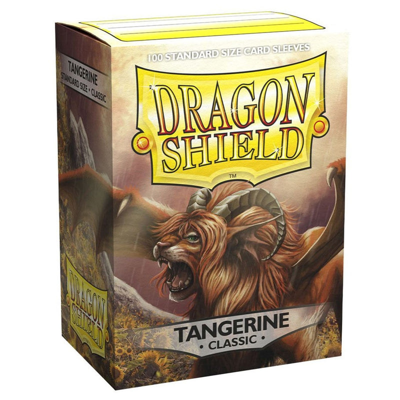 Dragon Shield: Standard - Classic: Tangerine 100 Count