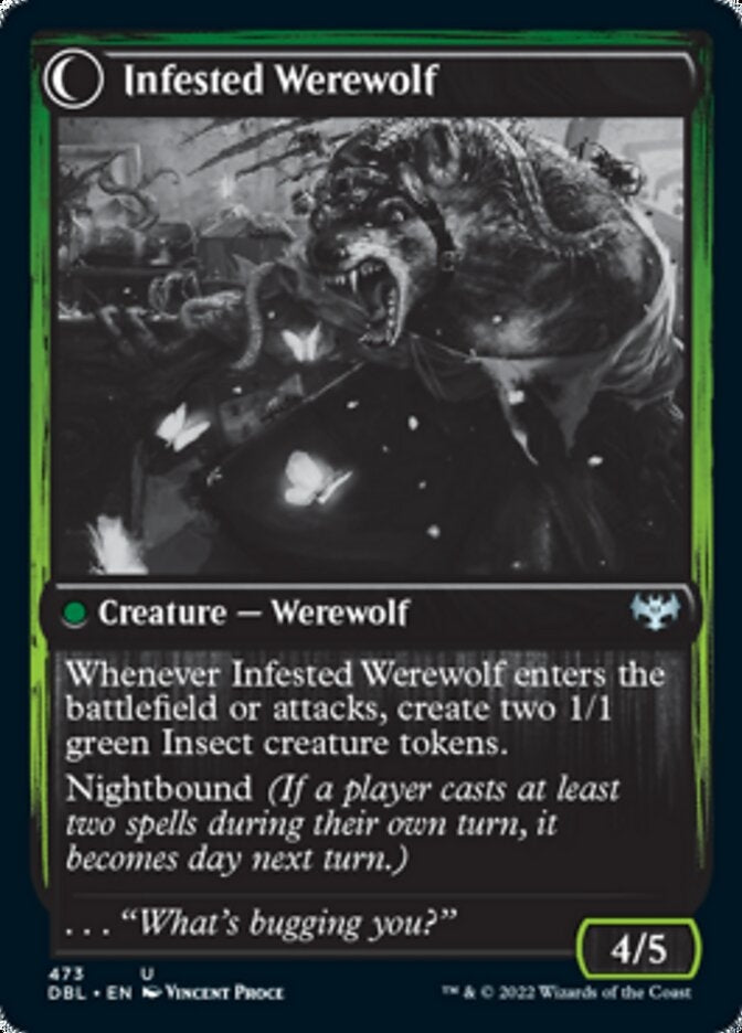 Infestation Expert // Infested Werewolf [#473] (DBL-U)
