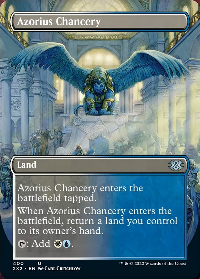 Azorius Chancery [#400 Alternate-Art Borderless] (2X2-U)