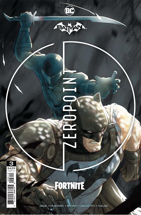 BATMAN FORTNITE ZERO POINT #3 Second Printing