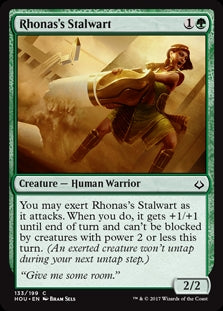 Rhonas's Stalwart (HOU-C-FOIL)