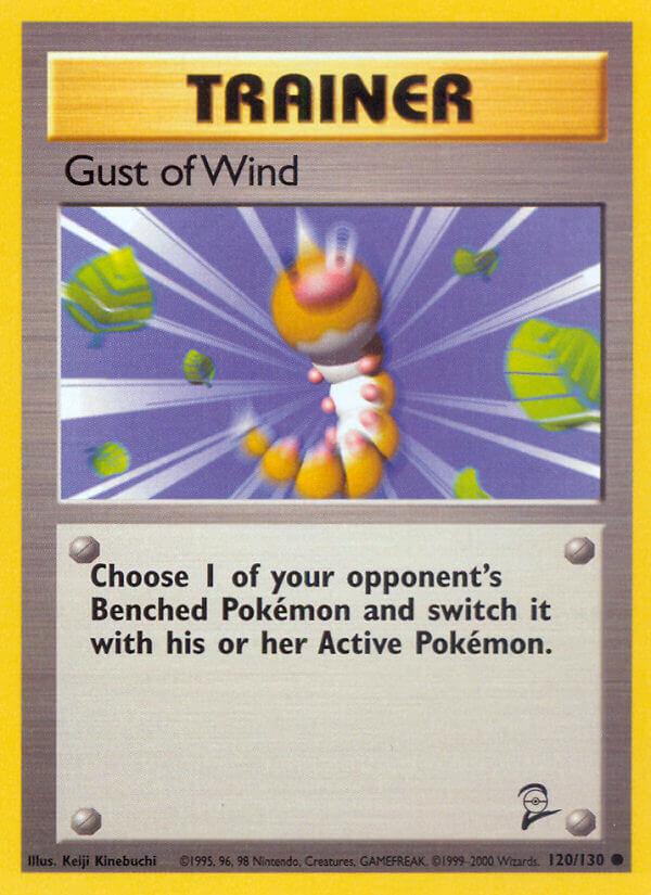 Gust of Wind - 120/130 (BS2) Common - Near Mint