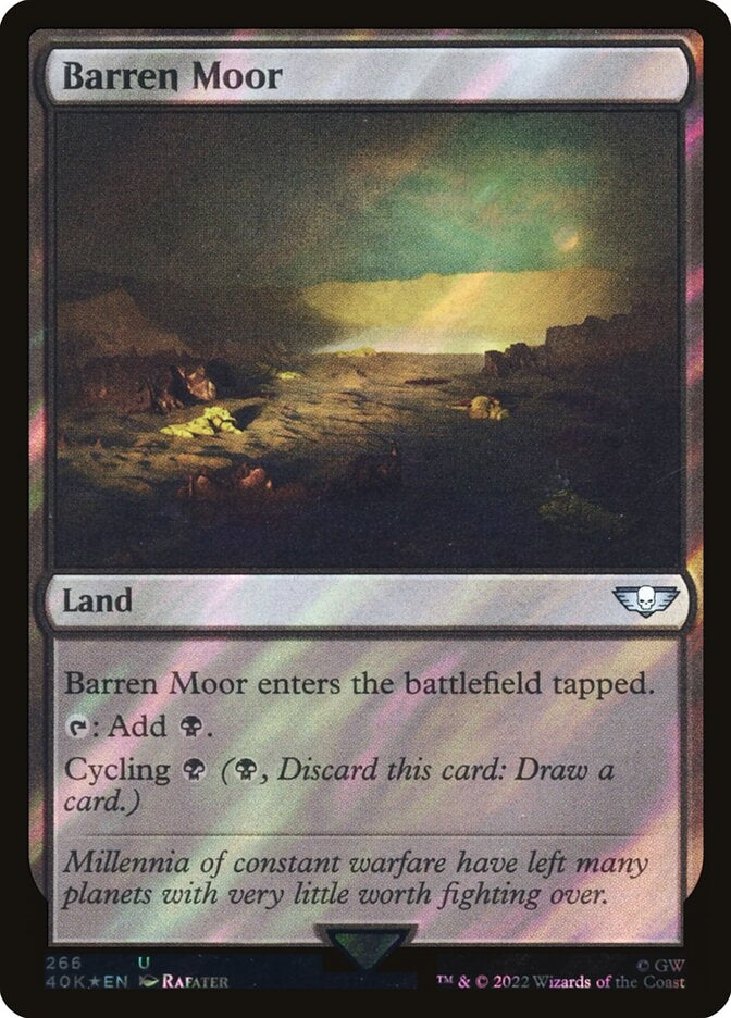 Barren Moor [#266 Surge Foil] (40K-U-FOIL)