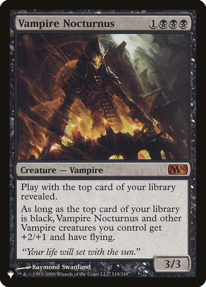 Vampire Nocturnus (M10-M-LIST)