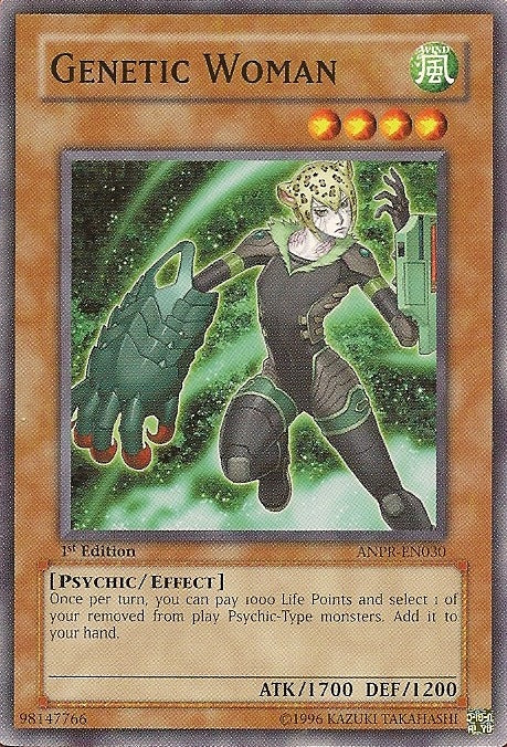 Genetic Woman (ANPR-EN030) Common - Near Mint 1st Edition