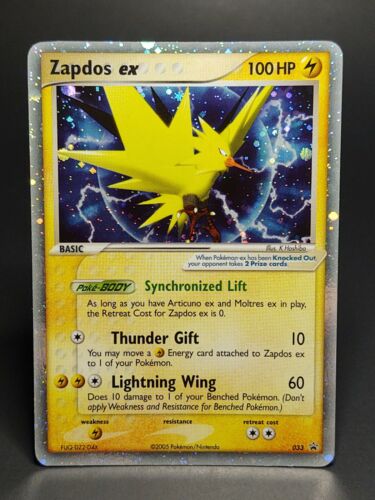 Zapdos ex (033) Moderate Play