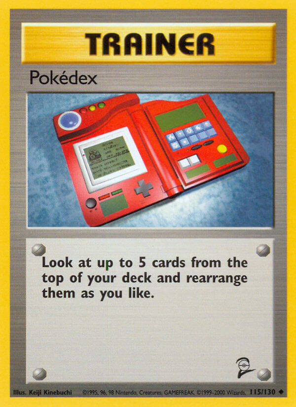 Pokedex - 115/130 (BS2) Uncommon - Near Mint