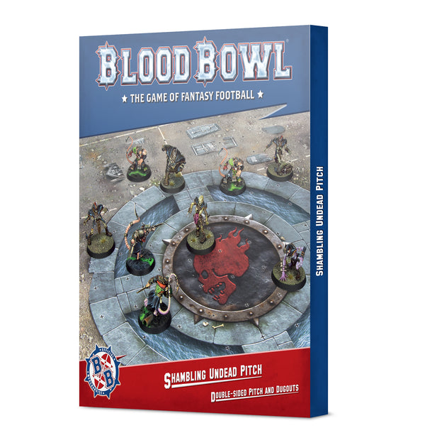 Blood Bowl: Second Season Edition - Pitch and Dugout Set: Shambling Undead