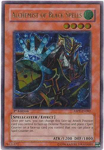 Alchemist of Black Spells (UTR) (ABPF-EN082) Ultimate Rare - Near Mint 1st Edition