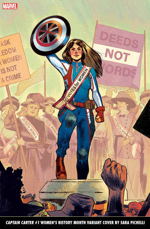 CAPTAIN CARTER #1 PICHELLI WOMEN'S HISTORY VARIANT