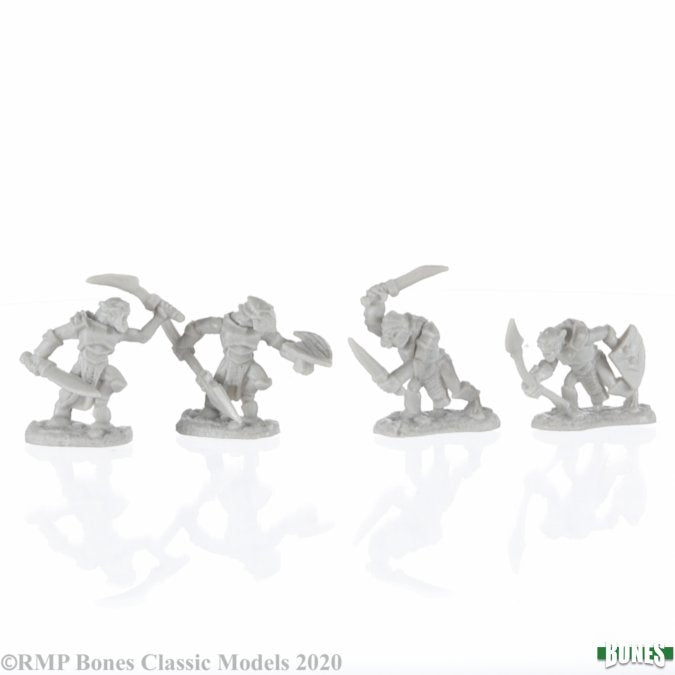 Bones 77679: Armored Goblin Warriors (4)