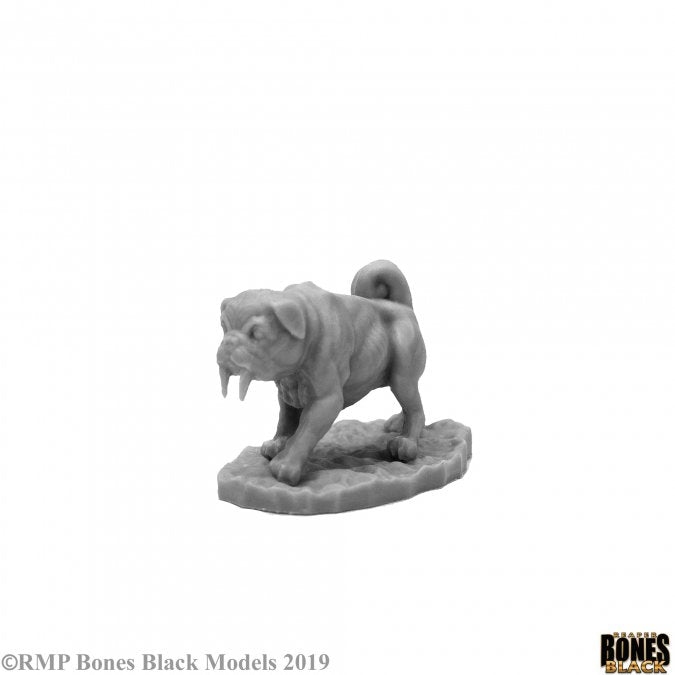 Bones Black 44122: Sabertooth Pug