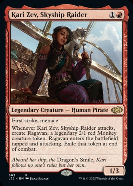 Kari Zev, Skyship Raider [