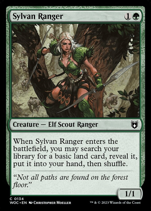 Sylvan Ranger [#0134 Reprints] (WOC-C)