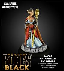 Bones Black 44008: Anthanelle, Elf Wizard