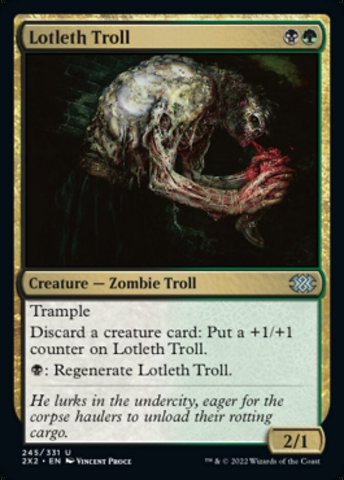Lotleth Troll (2X2-U)