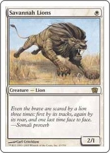 Savannah Lions (8ED-R)