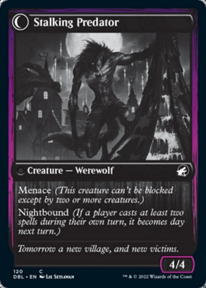 Shady Traveler // Stalking Predator [#120] (DBL-C)