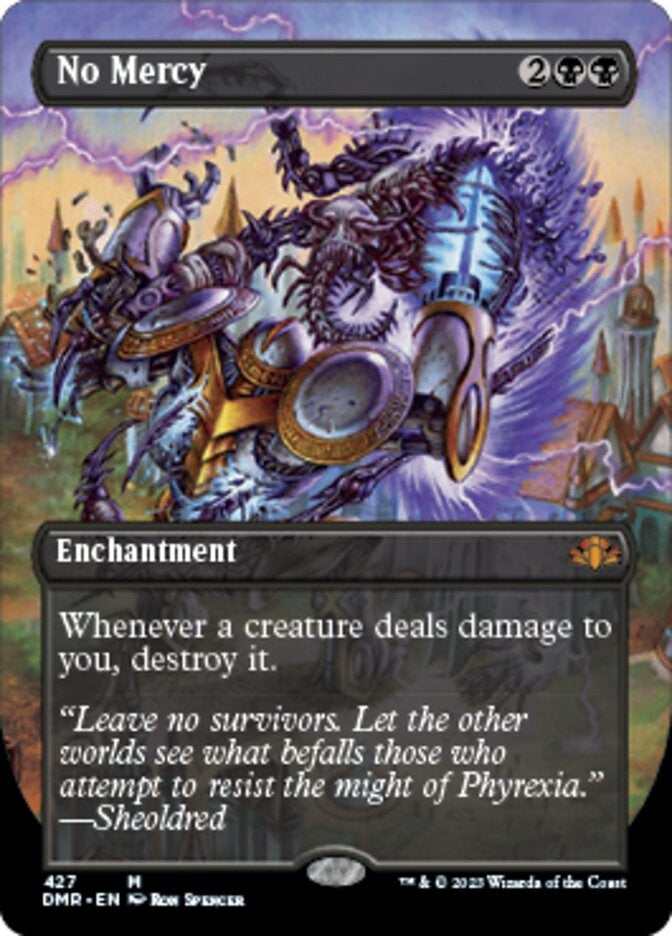 No Mercy [#427 Alternate Art Borderless] (DMR-M)