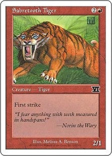 Sabretooth Tiger (6ED-C)