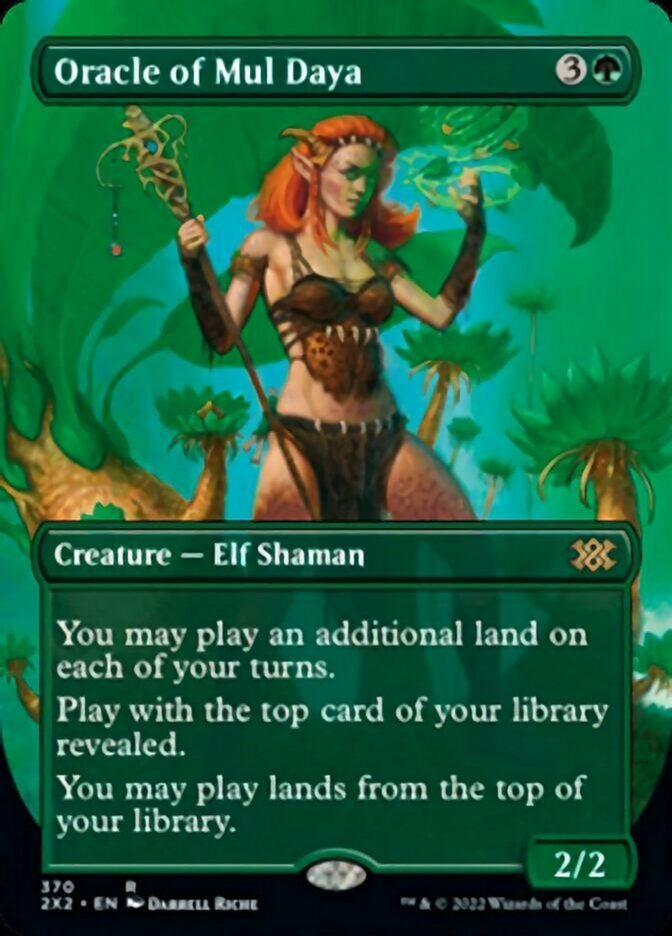 Oracle of Mul Daya [#370 Alternate-Art Borderless] (2X2-R)