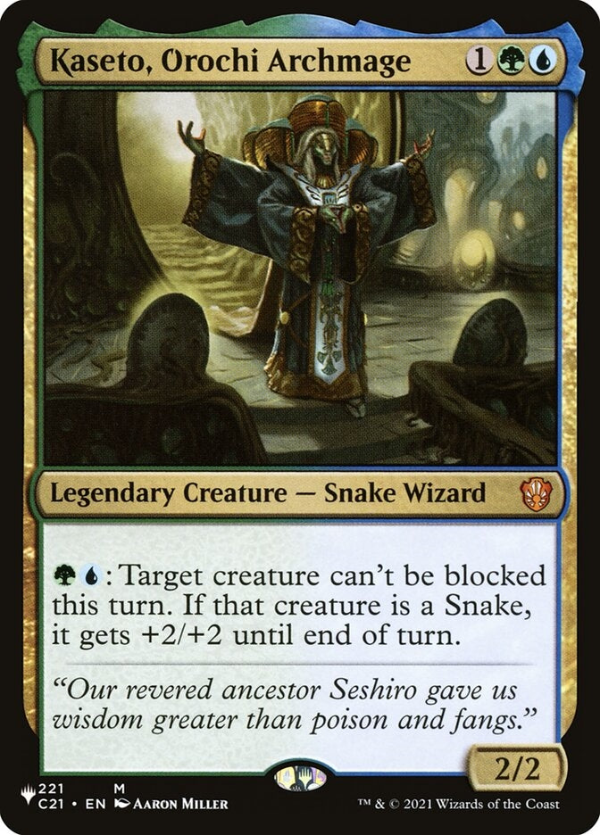 Kaseto, Orochi Archmage (C21-M-LIST)