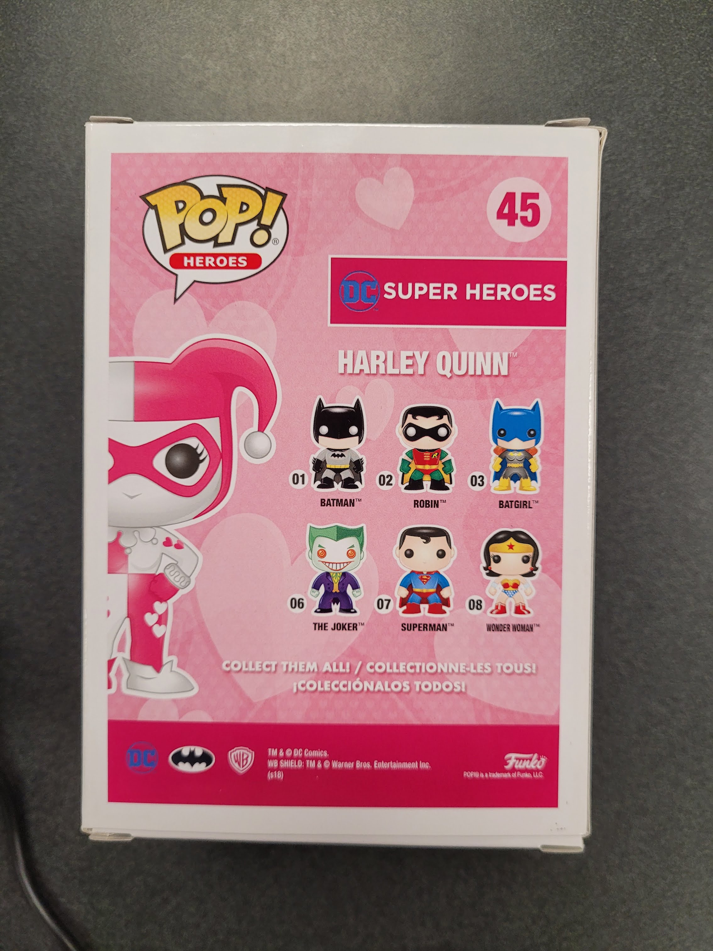 POP Figure: DC #0045 - Harley Quinn (Diamond Hot Topic Exclusive)