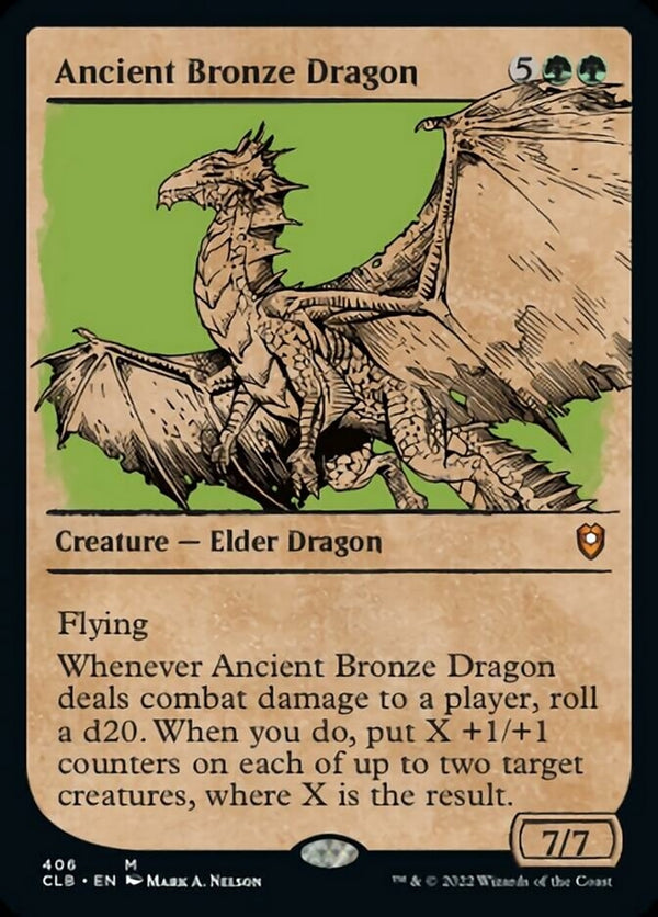 Ancient Bronze Dragon [#406 Showcase] (CLB-M)