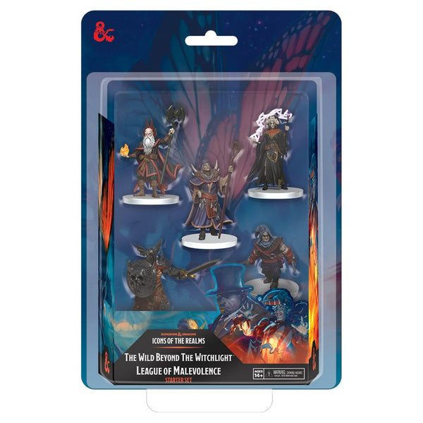 D&D Miniatures: Icons of the Realms - Set 20: The Wild Beyond the Witchlight - Starter Set: League of Malevolence