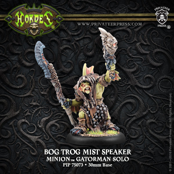 Hordes: Minions - Gatorman: Bog Trog Mist Speaker, Solo (Metal)