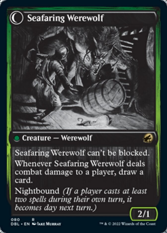 Suspicious Stowaway // Seafaring Werewolf [