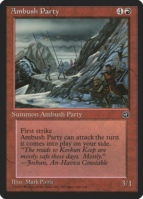 Ambush Party [Mountainside] (HML-C)