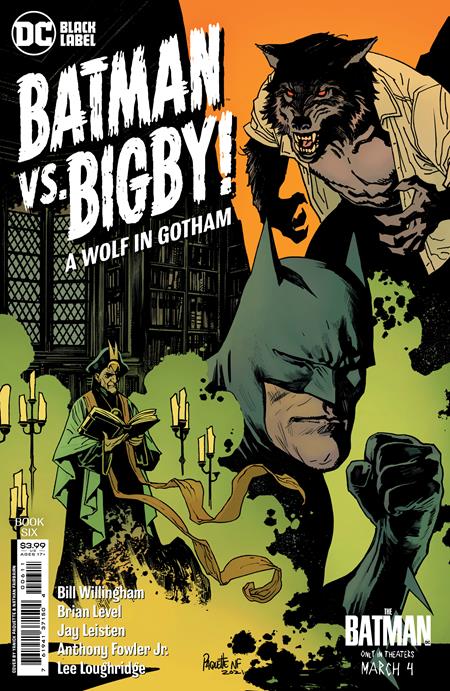 BATMAN VS BIGBY A WOLF IN GOTHAM #6 (OF 6) CVR A YANICK PAQUETTE (MR)