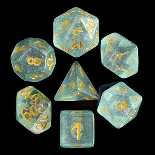 HDI-01: Iridescent - Blue Poly Set (7)