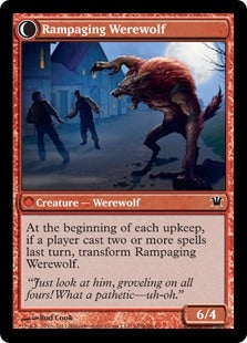 Tormented Pariah/Rampaging Werewolf (ISD-C)