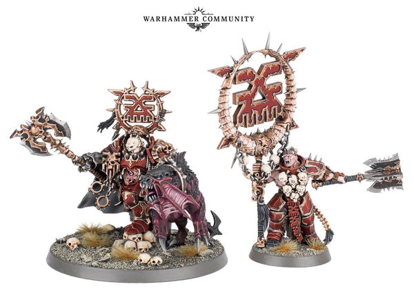 Age of Sigmar: Khorne Bloodbound - Korghos Khul and Bloodsecrator