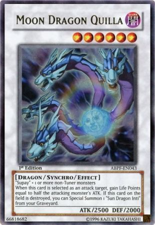 Moon Dragon Quilla (ABPF-EN043) Ultra Rare - Near Mint 1st Edition